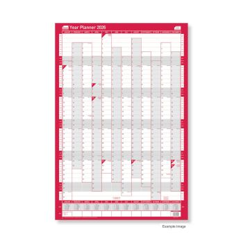 Sasco Year Planner Compact Portrait Unmounted 2026 2410268