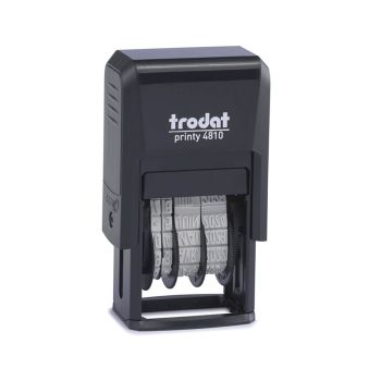 Trodat 4810 Self-Inking Date Stamp Black 70169
