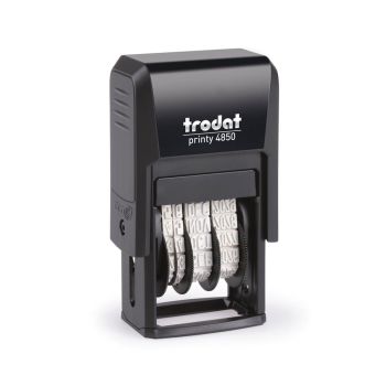 Trodat Printy 4850L1 Mini Dater Stamp Received + 3.8mm Date 76313