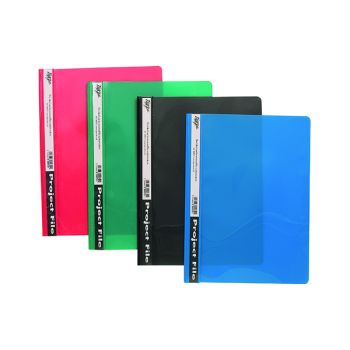 Sundry A4 Project File 2 Assorted (Pack of 25) 300072