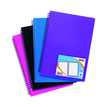 Sundry A4 Wiro Polypropylene Notebook (Pack of 5) 301471