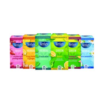 Tetley Fruit and Herbal Tea Starter Pack (Pack of 150) 1581X