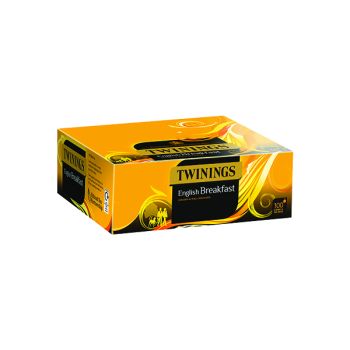 Twinings English Breakfast String and Tag Pack of 100 F14557