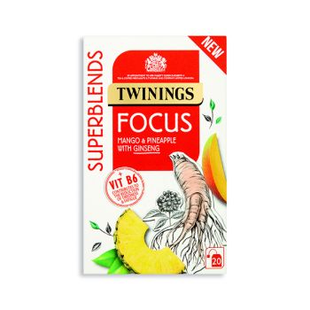 Twinings SuperBlends Focus HT (Pack of 20) F15170
