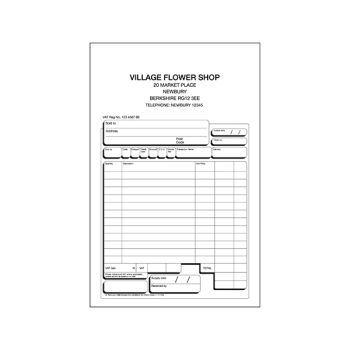 Rexel Scribe 654 Counter Sales Receipt 2 Part Refill (Pack of 100) 71295 - DISCONTINUED
