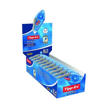 Tipp-Ex Soft Grip Correction Tape (Pack of 10) 895933