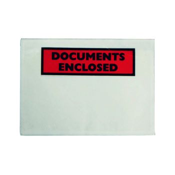 GoSecure Document Envelopes Documents Enclosed Self Adhesive A6 (Pack of 100) 9743DEE02