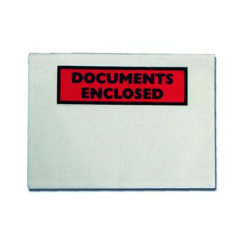 GoSecure Document Envelopes Documents Enclosed Self Adhesive DL (Pack of 100) 9743DLDE01