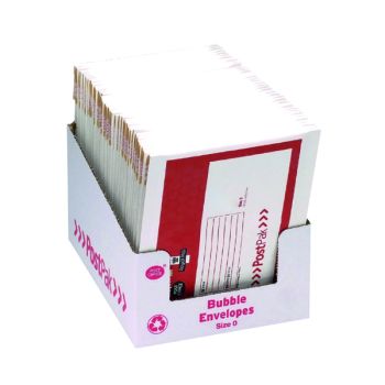 Post Office Postpak Size 0 Bubble Envelopes (Pack of 40) 41629