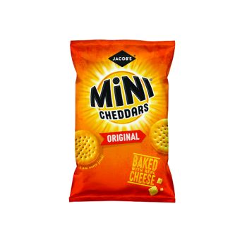Jacob's Mini Cheddars Big Bag Original 50g (Pack of 30) 36564