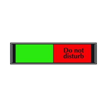 Sliding Sign Do Not Disturb 225x52mm V6DB/DD