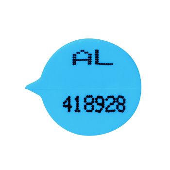 GoSecure Security Seals Numbered Round Blue (Pack of 500) S3B