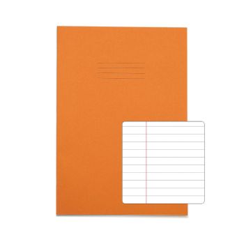 Rhino Exercise Book 80 Page F8M A4 Orange (Pack of 50) VEX668-1465-0