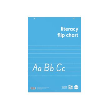 Rhino Education Literacy Flipchart 30 FCLTWB A1 (Pack of 5) RELFC-8