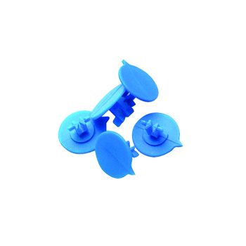 GoSecure Security Seals Plain Round Blue (Pack of 500) IMSealBL