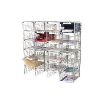 GoSecure Mail Sorter Grey 120kg Capacity (W1067 x D381 x H1067mm) MSU24GYS