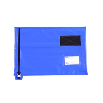 GoSecure Lightweight Security A3 Pouch Blue (Can be used with security seals, sold seperately) CVF3