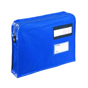 GoSecure Gusset Mailing Pouch 457x330x76mm Blue VFT3