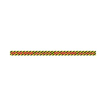 Social Distance Sticker 1300x60mm Tape (Pack of 5) Socialstick04