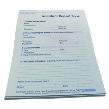 Wallace Cameron Accident Report Book 5401015