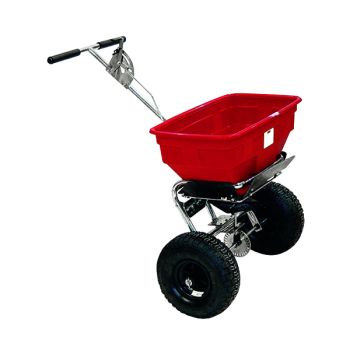 Salt Spreader 57kg Rain Cover Red 380946