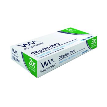 Wrapmaster 4500 Cling Film Refill 450mmx300m (Pack of 3) 31C81