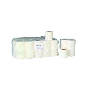 2-Ply White 200 Sheet Toilet Roll (Pack of 36) TWH200T