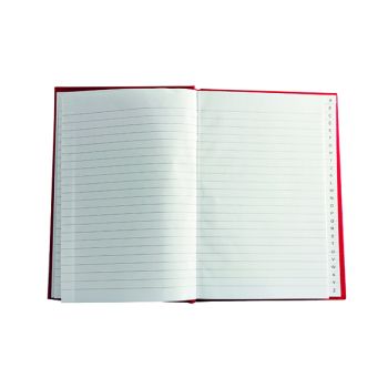 Casebound A5 Index Book (Pack of 10) WX01064