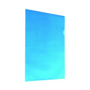 Blue Cut Flush Folders (Pack of 100) WX01486