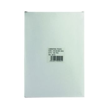 A4 Lightweight Laminating Pouch 80 Micron (Pack of 100) WX04114