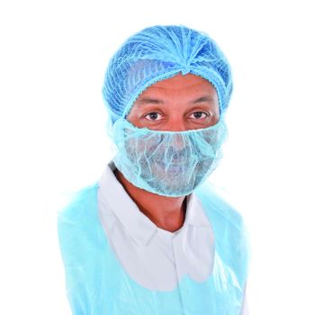 Beard Covers Blue (Pack of 1000) WX07665