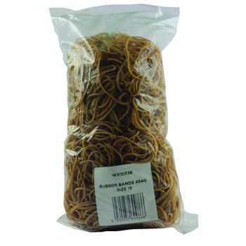 Size 18 Rubber Bands (Pack of 454g) 9340015