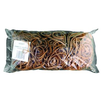 Assorted Size Rubber Bands Pack of 454g (Designed to be used over and over) 9340013