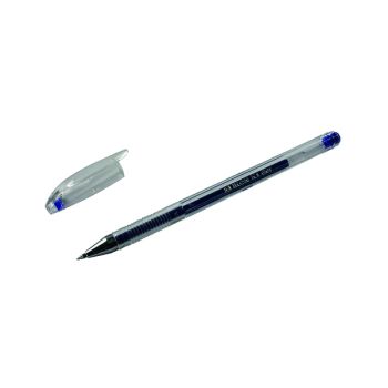 Blue Gel Pens Pack of 10 (Transparent barrel) WX21717