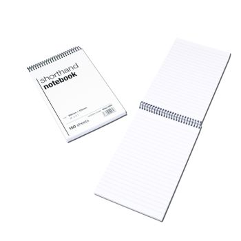 Spiral Shorthand Notebook 150 Leaf (Pack of 10) WX31002