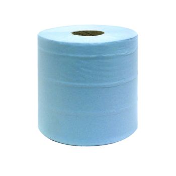 Blue Centrefeed Roll 2-Ply 150m (Pack of 6) C2B157FNDS