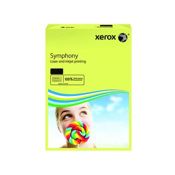 Xerox Symphony Pastel Tints Yellow Ream A4 Paper 80gsm 003R93975 (Pack of 500) 003R93975