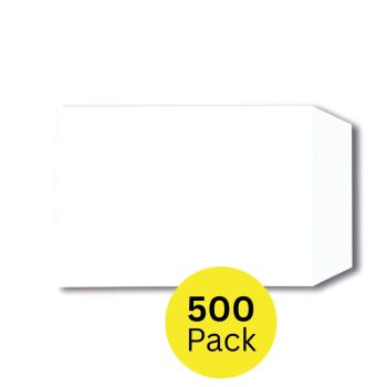5 Star Office Envelopes Pocket Self Seal 90gsm C5 229x162mm White (Pack of 500)