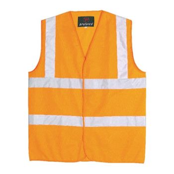 Hi Visibility Vest EN ISO20471 Orange Medium WCENGORM