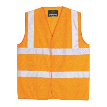 Hi Visibility Vest EN ISO20471 Orange XL WCENGORXL