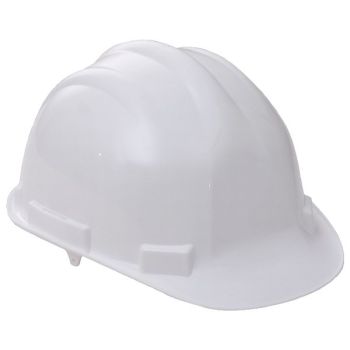 Comfort Vented Safety Helmet ABS Shell White BBVSHW - DISCONTINUED