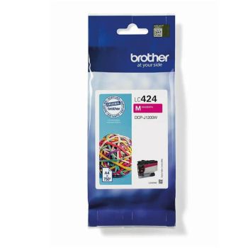 Brother LC424M Magenta Ink Cartridge (750 Pages*)