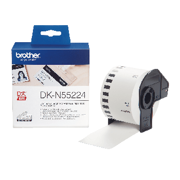 Brother DKN55224 54mm x 30.48M Continuous Non-adhesive paper Label Roll