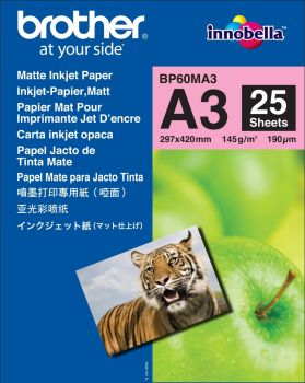 Brother BP60MA3 A3 Matt Paper 145gsm (25 sheets)