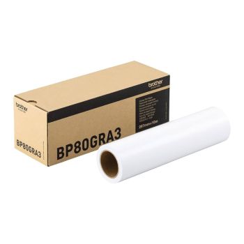 Brother A3 Glossy Inkjet Paper Roll 165gsm (29.7cm x 10m) BP80GRA3