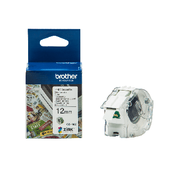 Brother CZ1002 Full Colour 12mm Continuous Label Tape (5 M)