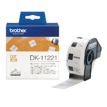 Brother DK11221 23mm x 23mm Permanent Adhesive Square Label