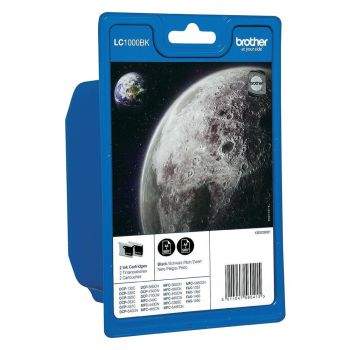 Brother LC1000BK Black Ink Cartridge (500 pages*)