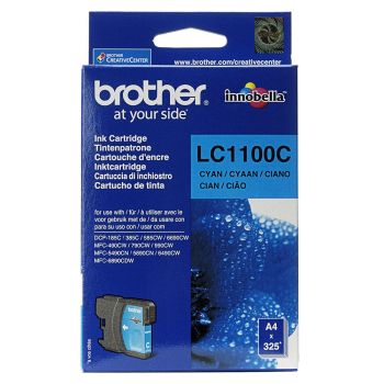 Brother LC1100C Cyan Standard Yield Ink Cartridge (325 pages*)