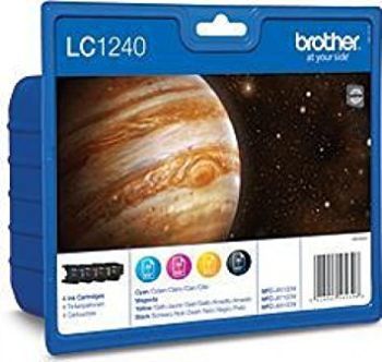 Brother LC1240VALBP LC1240 CMYK Ink Cartridge Value Pack